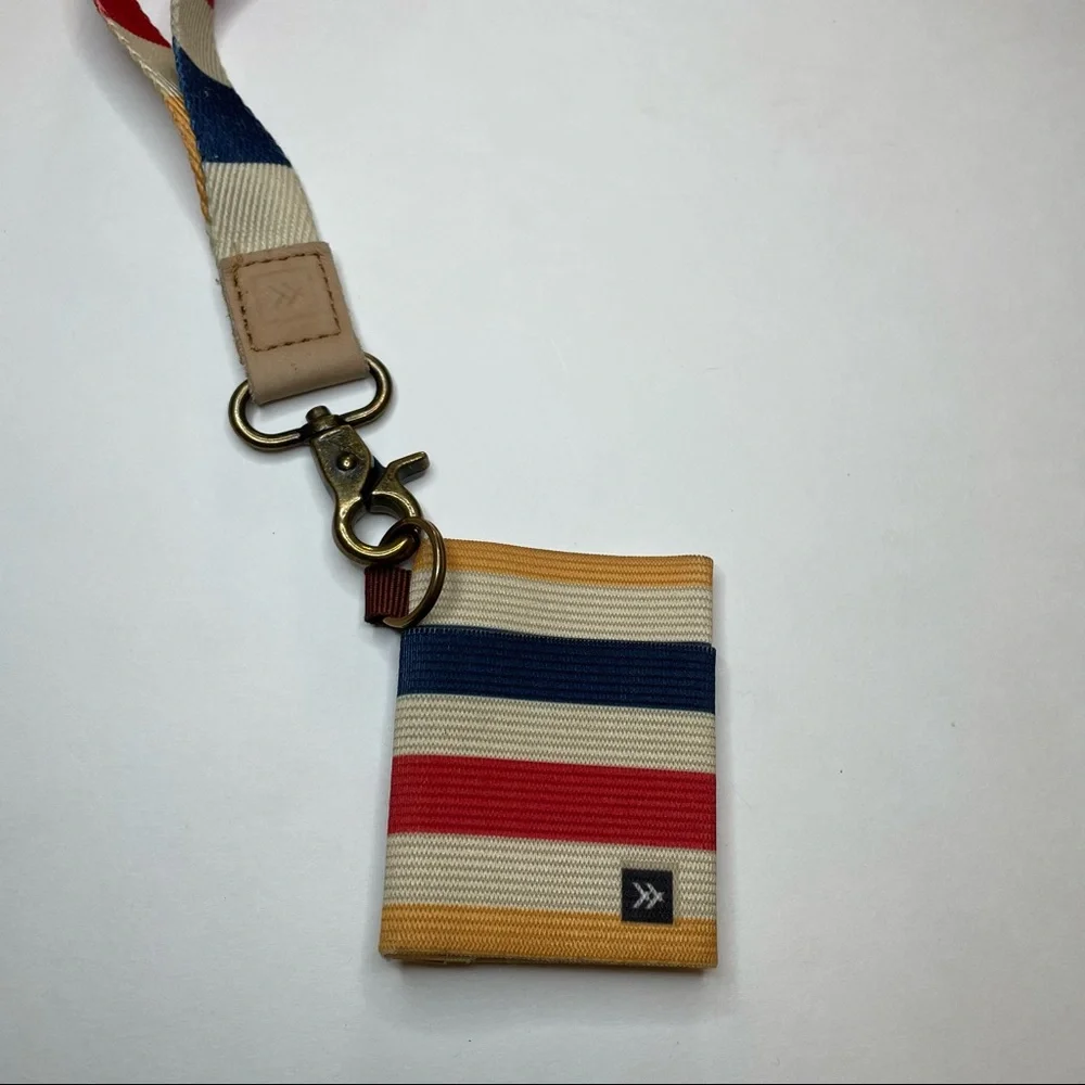 Thread Wallet With Lanyard
